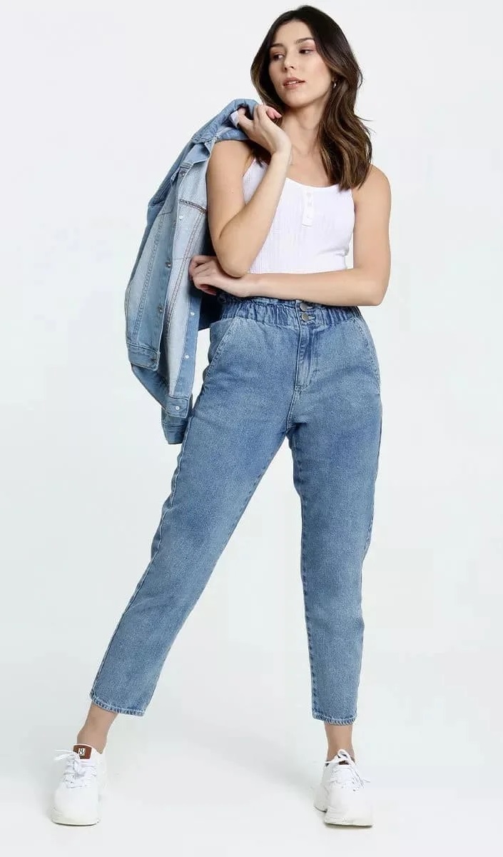 Blusa Canelada Alcinha Branca